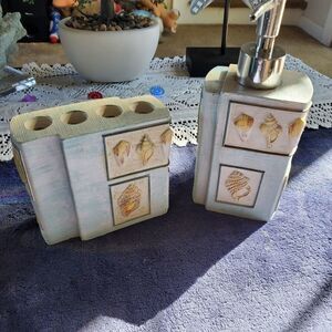 SEASHELL bathroom set